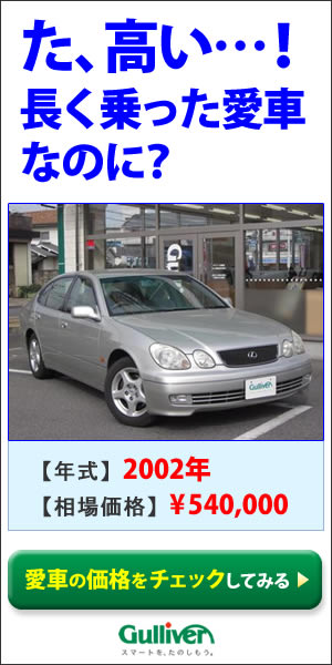 た、高い…！長く乗った愛車なのに？ ガリバー ハーフページ広告編