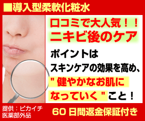 口コミで大人気！！ニキビ後のケア”健やかなお肌になっていく”こと！60日間返金保証付き