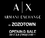 ARMANI EXCHANGE in ZOZOTOWN