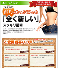 酵素がたっぷり入った「全く新しい」ファスティング酵素ダイエット　千年酵素