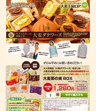 美味しすぎて、リピーター続出！累計販売個数２億個突破！（大麦栗の実BOX）